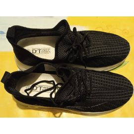 Paire De Baskets - D' Eté - " D T New York " - A Lacets - Noires - Taille 42