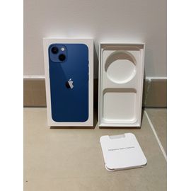 Boite vide Iphone 13 Blue 256GB
