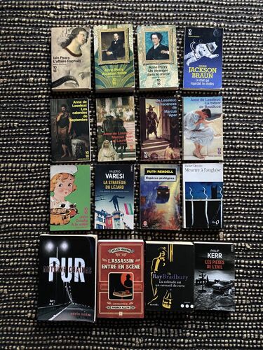 Policier Grands Détectives Lot 16 Romans 