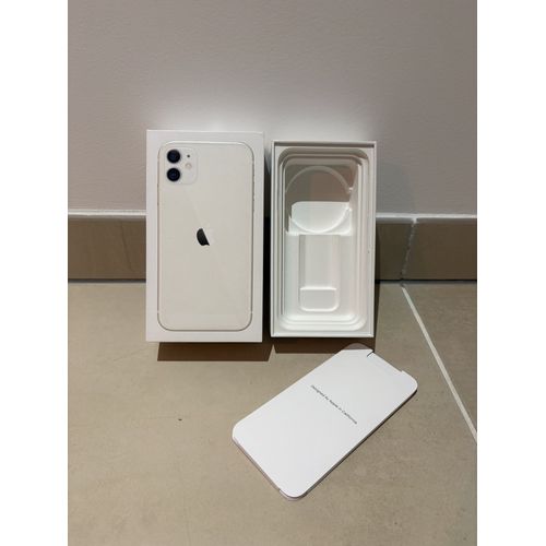 Boite vide Iphone 11 White 128GB