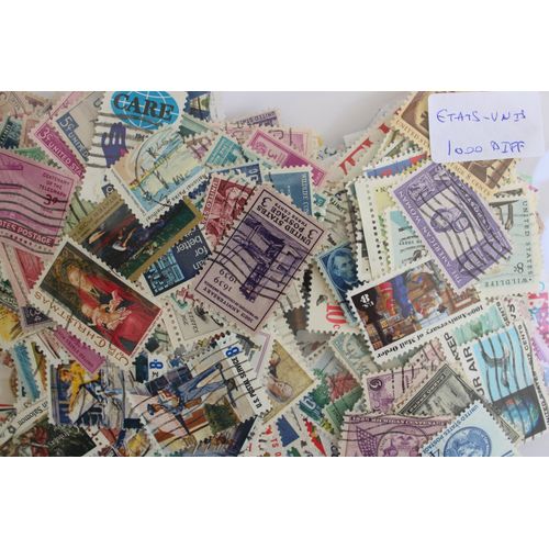 Etats-Unis 1000 Timbres Différents