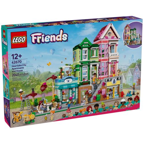 LEGO Friends - Les appartements et boutiques de Heartlake City - 42670
