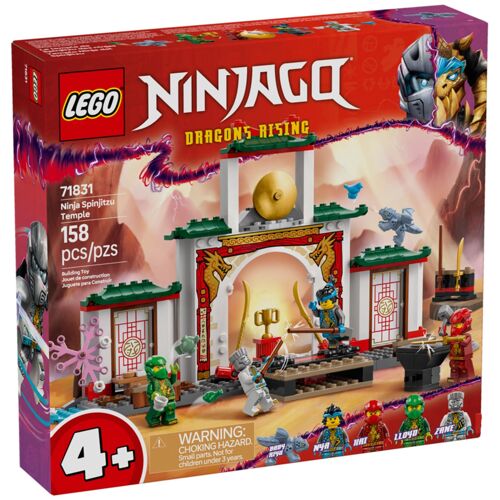 LEGO NINJAGO - Le temple de Spinjitzu des ninjas - 71831