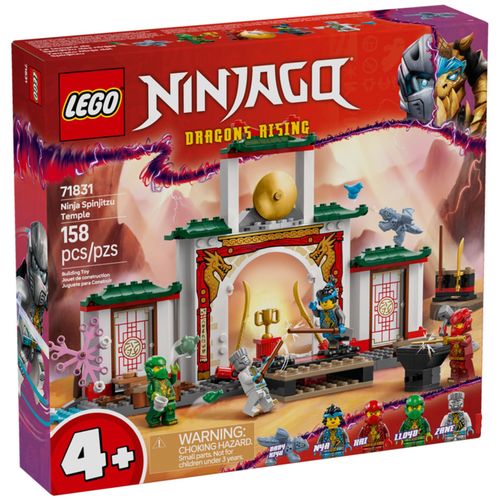 LEGO NINJAGO - Le temple de Spinjitzu des ninjas - 71831