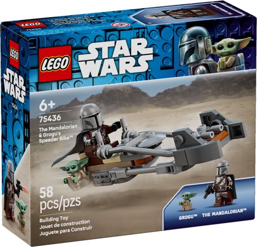 LEGO Star Wars - Le speeder bike du Mandalorien et Grogu - 75436