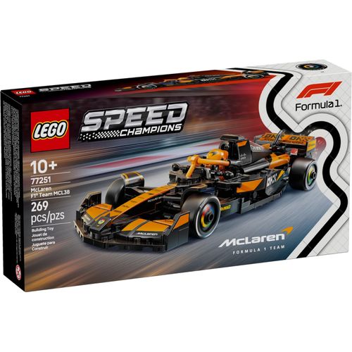 LEGO Speed Champions - Voiture F1 McLaren Team MCL38 - 77251