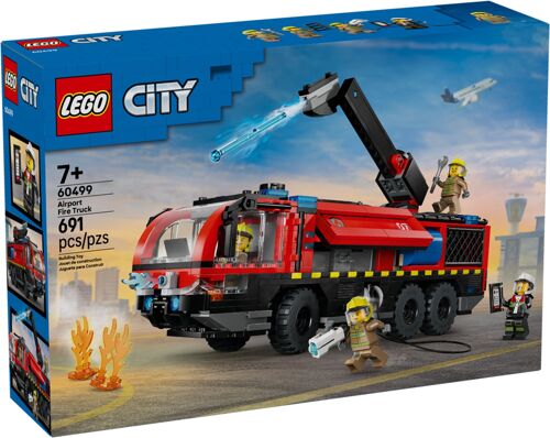 LEGO City - Le camion de pompiers de l'aéroport - 60499