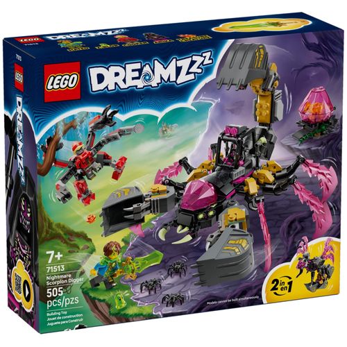 LEGO Dreamzzz - La pelleteuse scorpion des cauchemars - 71513