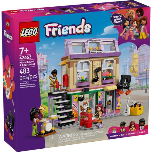 LEGO Friends - Le magasin de musique et l'appartement - 42653
