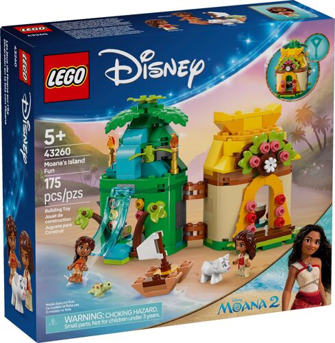 LEGO Disney - L'île de Vaiana miniature - 43260