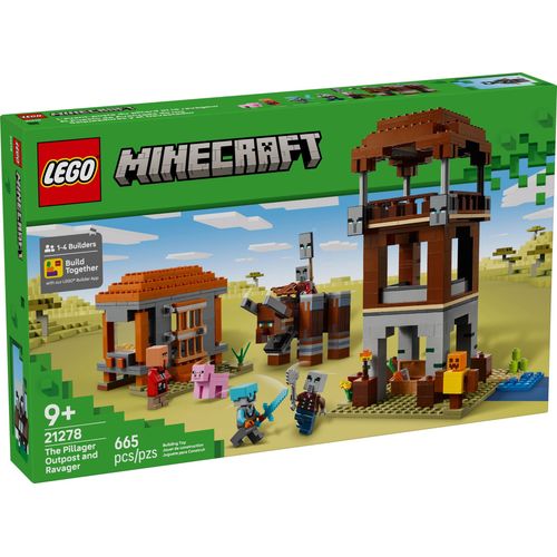 LEGO Minecraft - L'avant-poste de pillards et le ravageur - 21278