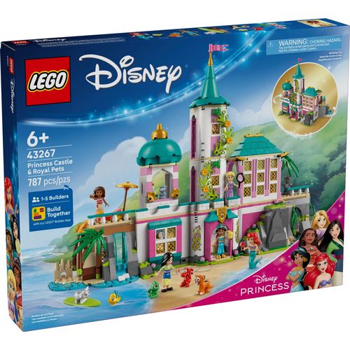 LEGO Disney - Le château des princesses et les animaux royaux - 43267