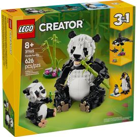LEGO Creator - Animaux sauvages : la famille de pandas - 31165