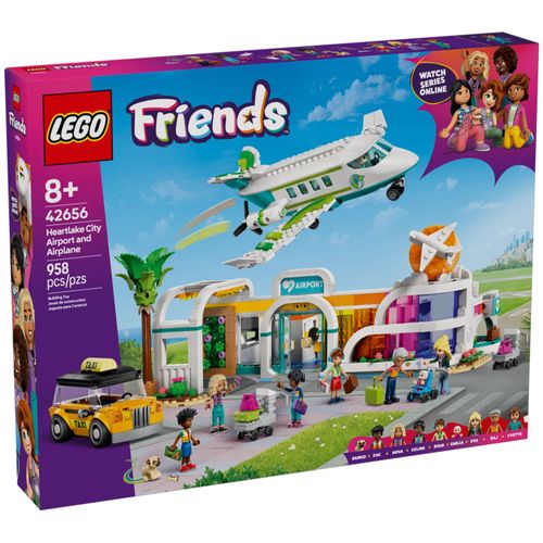 LEGO Friends - L'aéroport et l'avion de Heartlake City - 42656