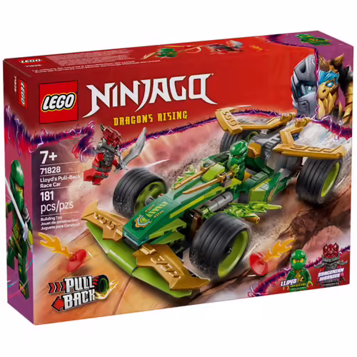 LEGO NINJAGO - La voiture de course à rétrofriction de Lloyd - 71828