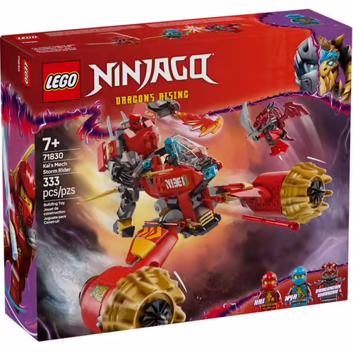 LEGO NINJAGO - La moto tempête du robot de Kai - 71830
