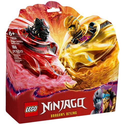 LEGO NINJAGO - Pack de combat Spinjitzu du dragon - 71826