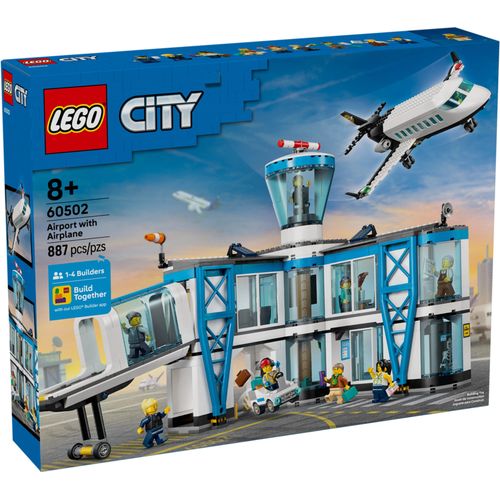 LEGO City - L'aéroport et l'avion - 60502