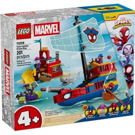 LEGO Marvel - Le bateau pirate de l'équipe Spidey - 11208