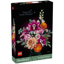 LEGO Botanicals - LEGO Icons - Le joli bouquet de fleurs roses - 10342