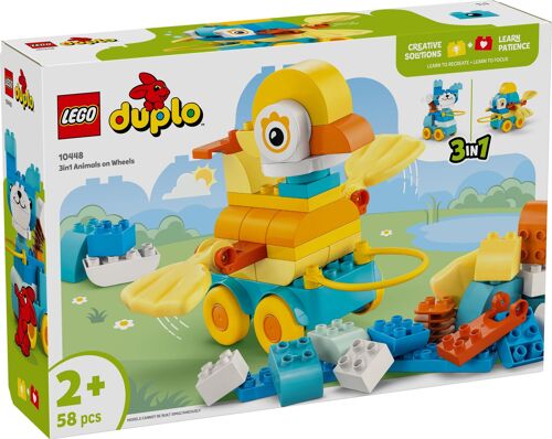 LEGO DUPLO - 3in1 Animals on Wheels - 10448