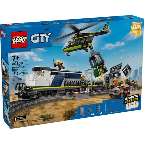 LEGO City - Le braquage du train de police - 60508