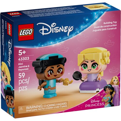 LEGO Disney - Jasmine et Raiponce miniatures - 43303