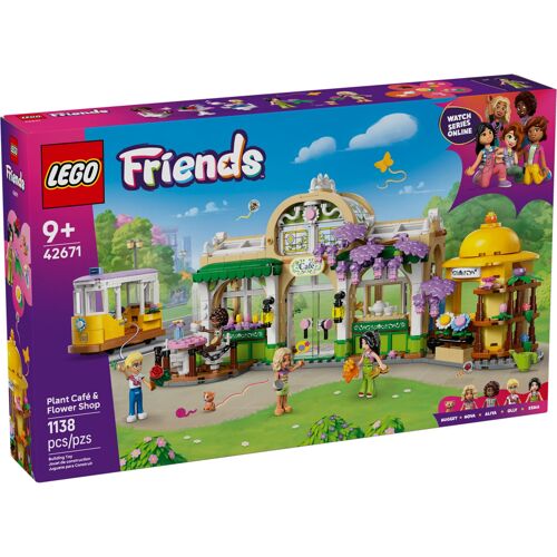 LEGO Friends - Café des plantes et Kiosque à fleurs - 42671