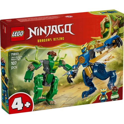LEGO NINJAGO - Le combat du robot dragon de Jay - 71853