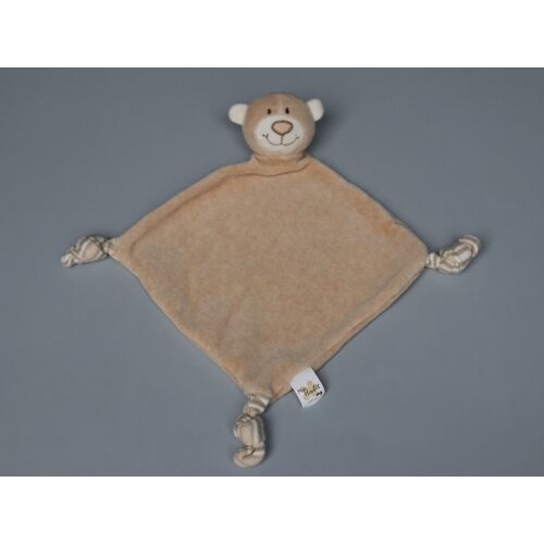 Doudou ours plat CMP beige marron