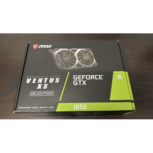 MSI GTX 1650 Ventus XS OC édition 4GO