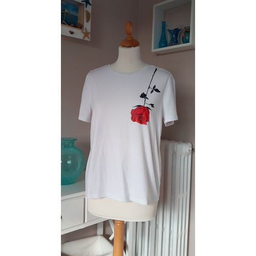 T-Shirt Shein Blanc