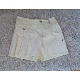 Jupe Short Camaieu Jaune
