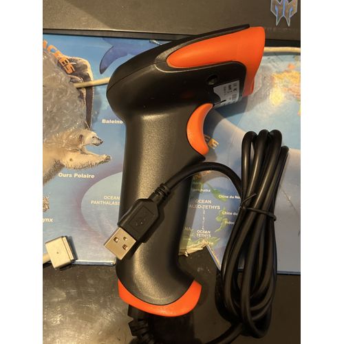 TÉRA 1d laser USB wired barcode scanner