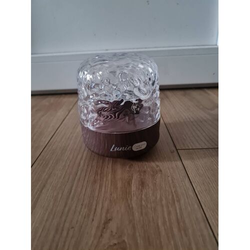 Lampe Lunie Veilleuse Et Generateur De Bruit Bluetooth Avec Abat-Jour