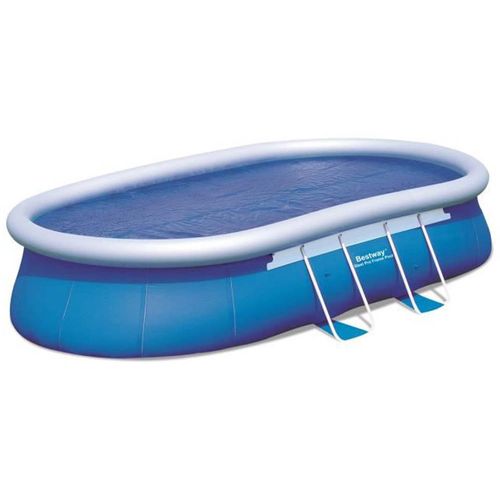 Bâche solaire ovale " Steel Pro " - 4.75 x 3.20 m