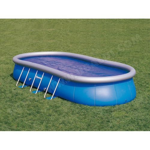 Bâche solaire ovale " Steel Pro " - 6.45 x 3.30 m