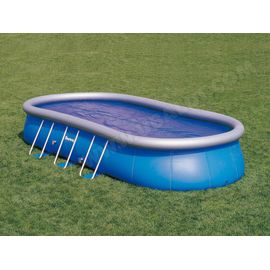 Bâche solaire ovale " Steel Pro " - 6.45 x 3.30 m