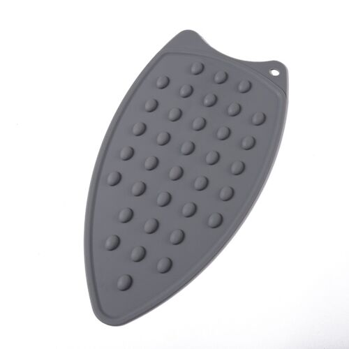 Repose-Fer En Silicone : Tapis Résistant À La Chaleur Pour Un Repassage Sûr Gris