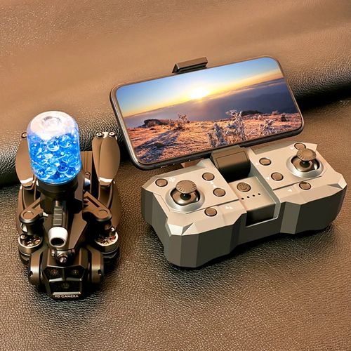 Xkj K11 Max Trois Caméras Wifi Fpv Esc 3 Lentilles Avec Lanceur De Bombes À Eau Positionnement De Flux Optique Brosse Pliable Sans Balais Drone Quadcopter Rtf