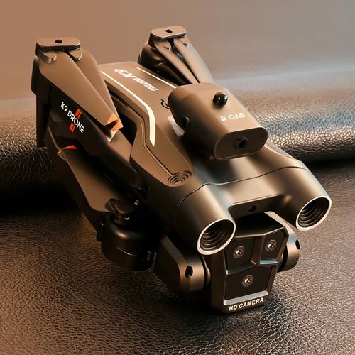 Xkj K9max Wifi Fpv À Trois Caméras Avec Réglage Électrique 4k 3 Lentilles Évitement Des Obstacles À 360 Positionnement Du Flux Optique Drone Pliable Quadcopter Rtf