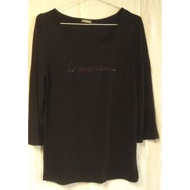 Débardeur Noir "So Précious..." - In Extenso - Taille L