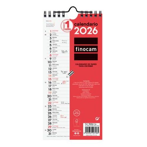 Finocam 782060026 Calendrier Mur