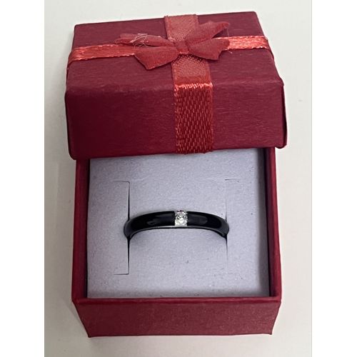 Très Belle Bague Céramique Neuve