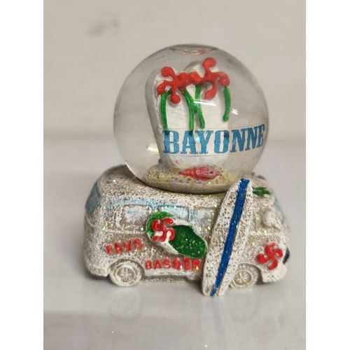Boule A Neige Bayonne Hauteur 6 Cm