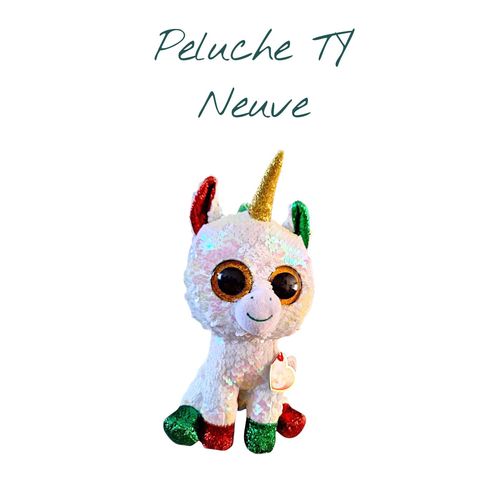 Peluche licorne TY