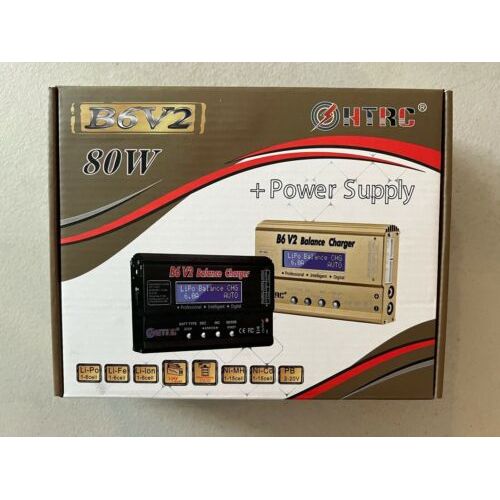 Chargeur D'Équilibrage Htrc Imax B6 V2 80w Pour Voiture Et Drone Rc...