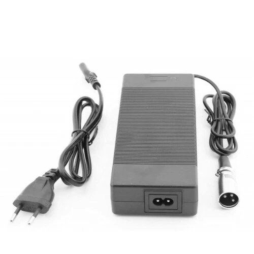 Chargeur Dé Vélo Électrique Btwin Elops Nakamura Giant 42v 2a - Pour Batterie De 36v - 3 Pin