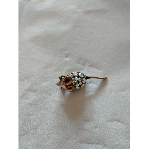 Broche Fantaisie ( Petite Souris ) , Ancienne , En Bon État .