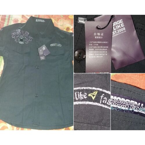 Chemisette Noir Morgan Link Fashion Taille M